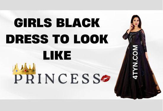 Girls Black Dress